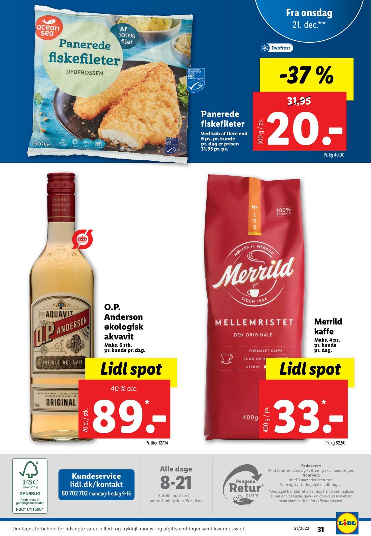 Tilbud Lidl 16.12.2022 - 26.12.2022