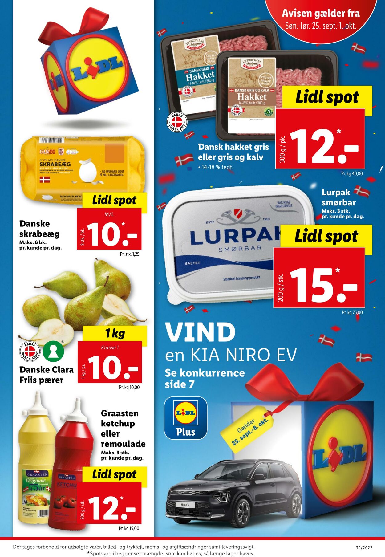 Tilbud Lidl 24.09.2022 - 01.10.2022