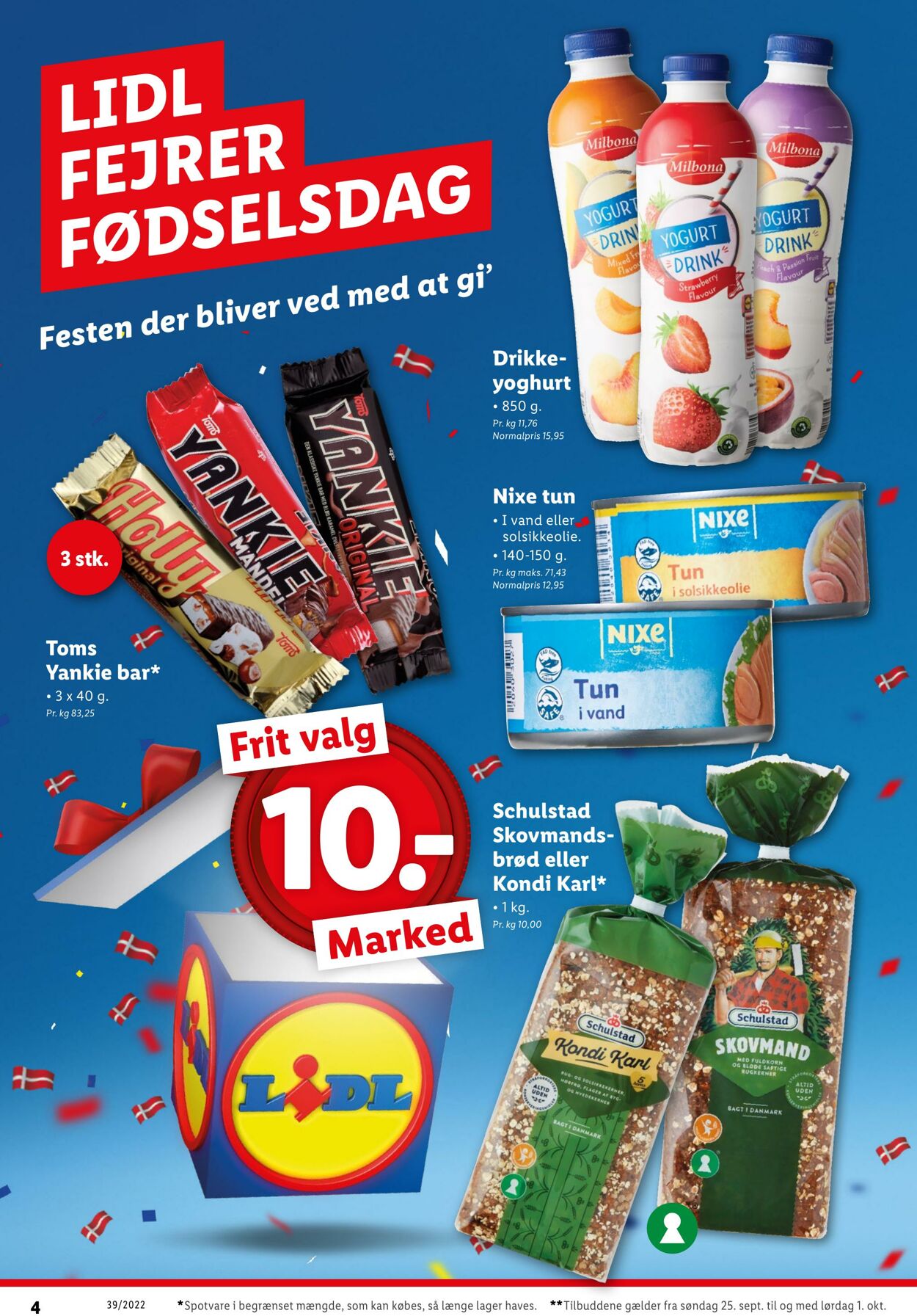 Tilbud Lidl 24.09.2022 - 01.10.2022