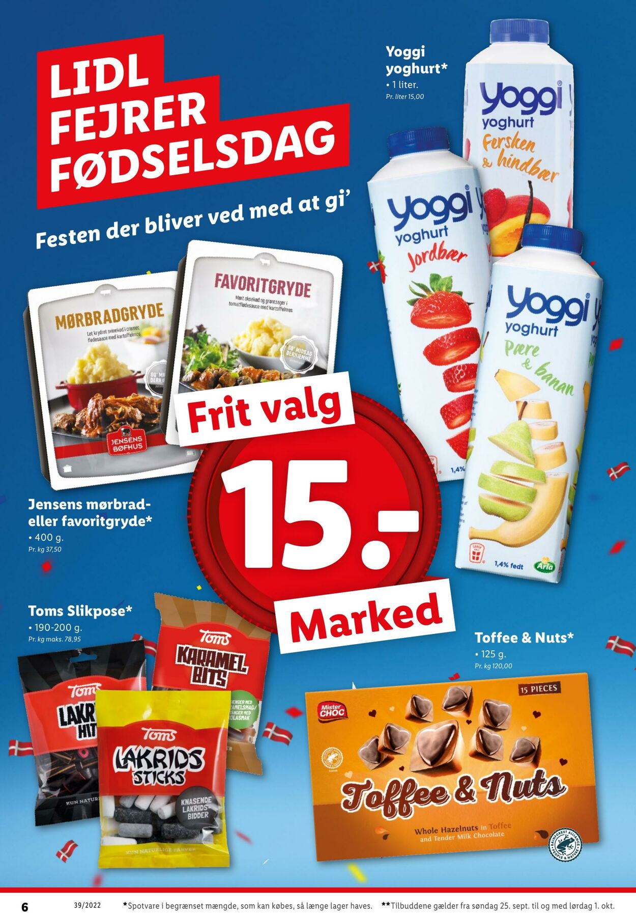 Tilbud Lidl 24.09.2022 - 01.10.2022