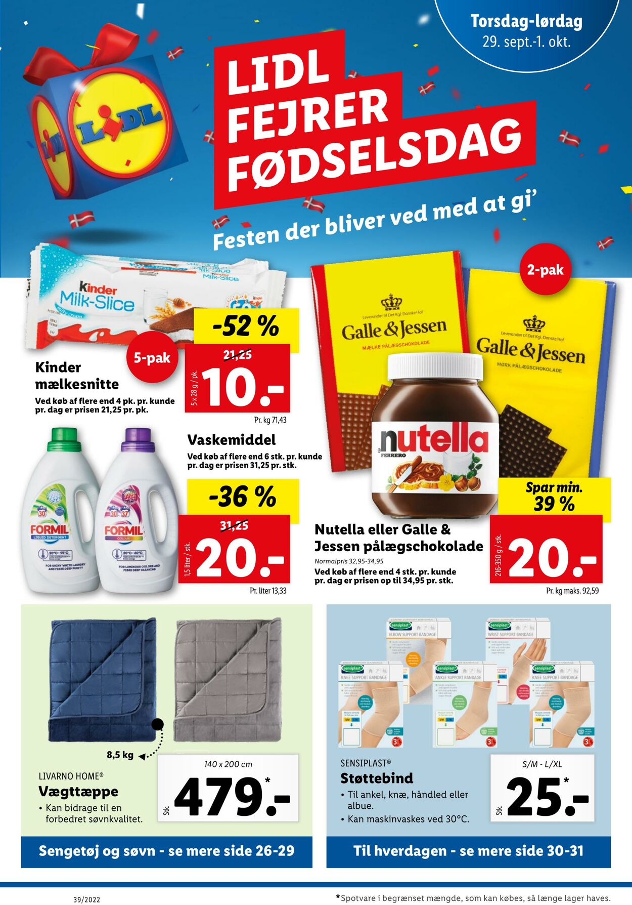 Tilbud Lidl 24.09.2022 - 01.10.2022