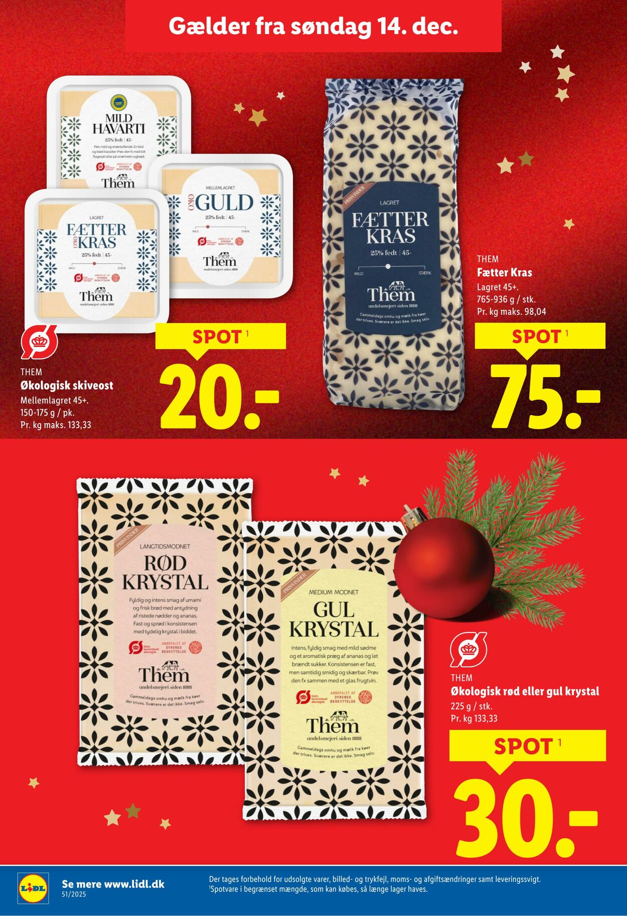 Tilbud Lidl 13.12.2025 - 23.12.2025