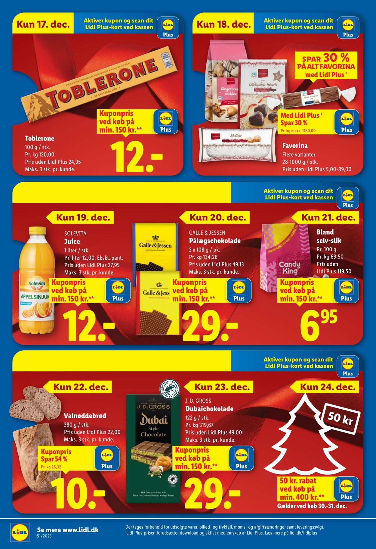 Tilbud Lidl 13.12.2025 - 23.12.2025