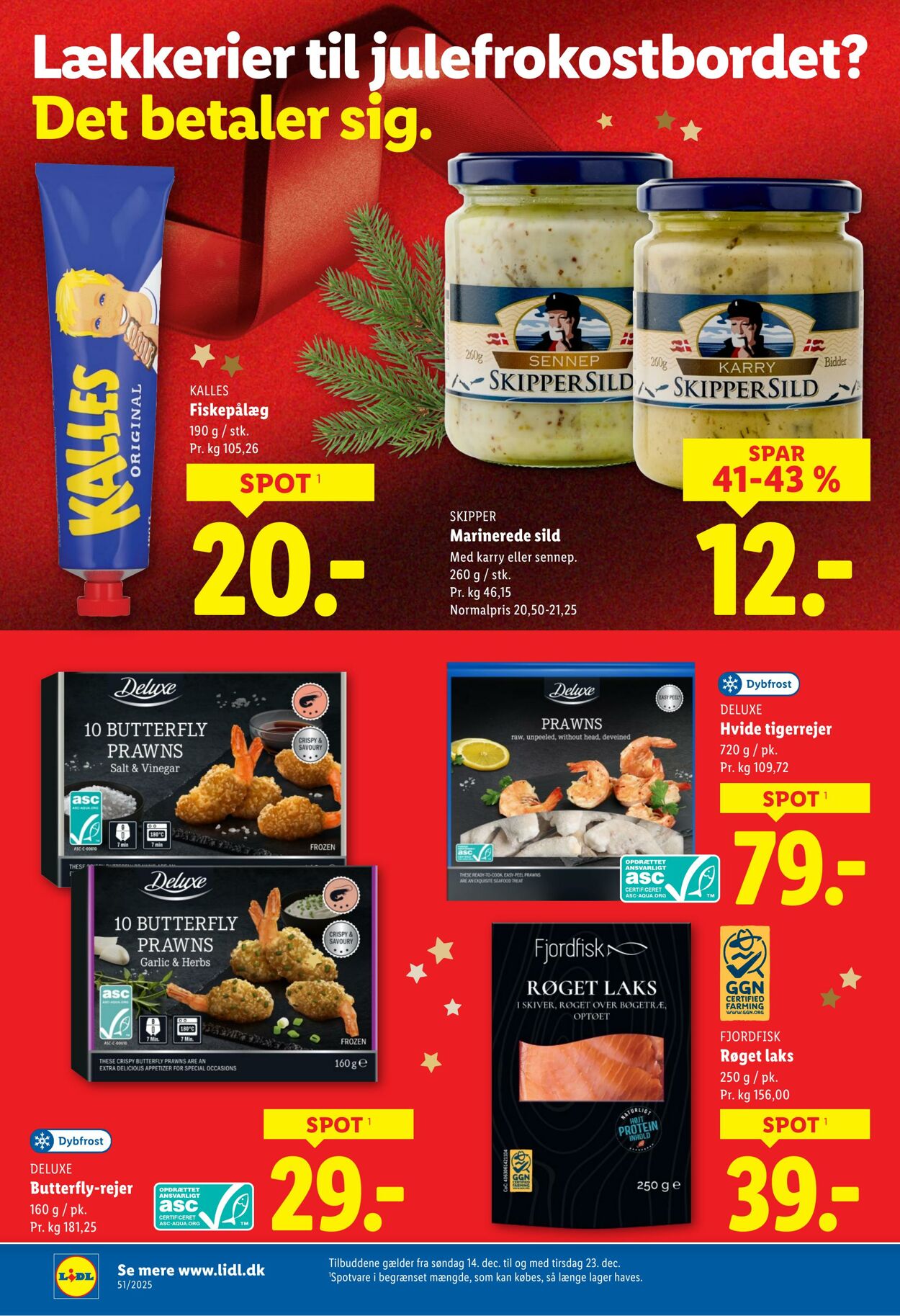 Tilbud Lidl 13.12.2025 - 23.12.2025