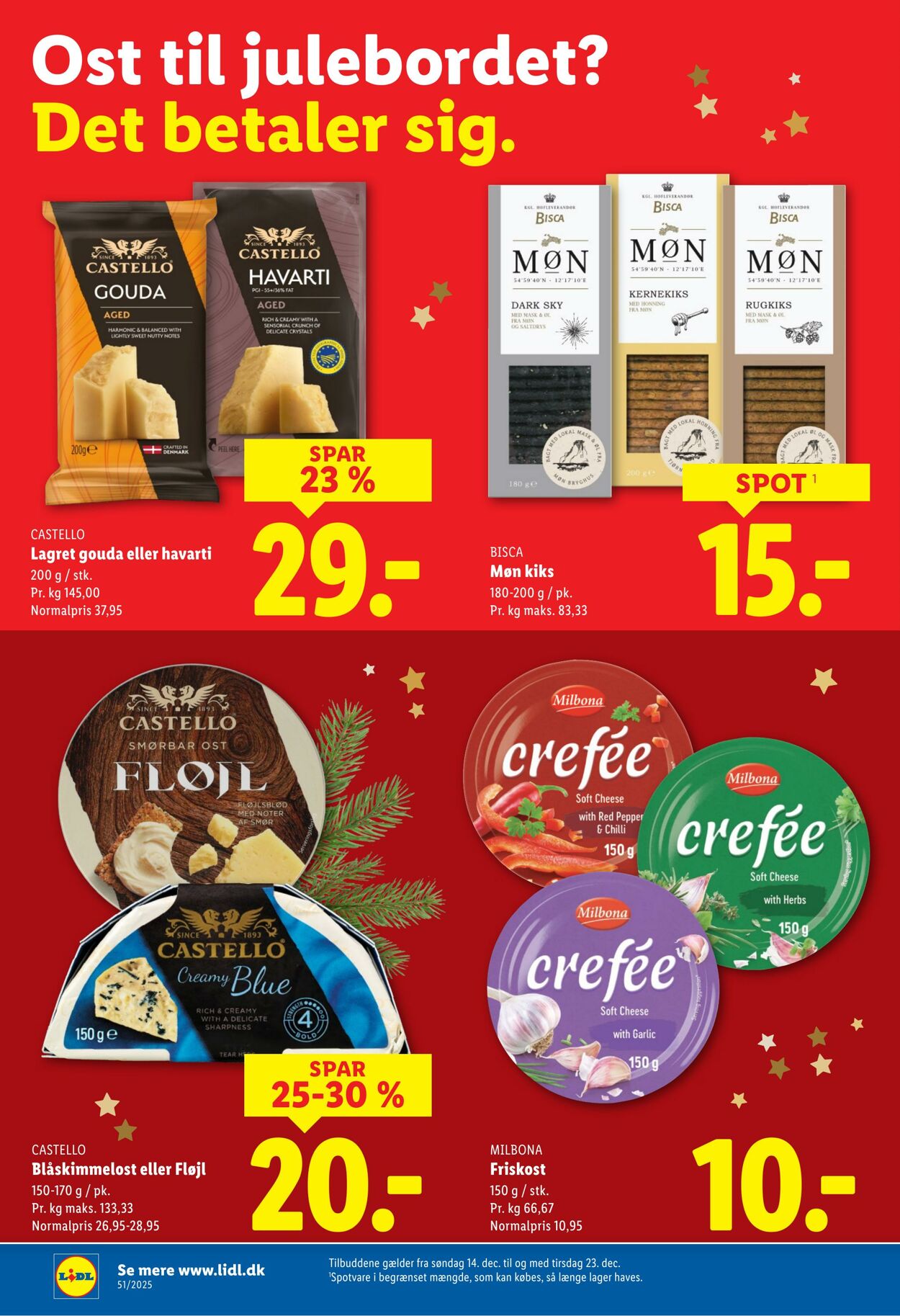 Tilbud Lidl 13.12.2025 - 23.12.2025