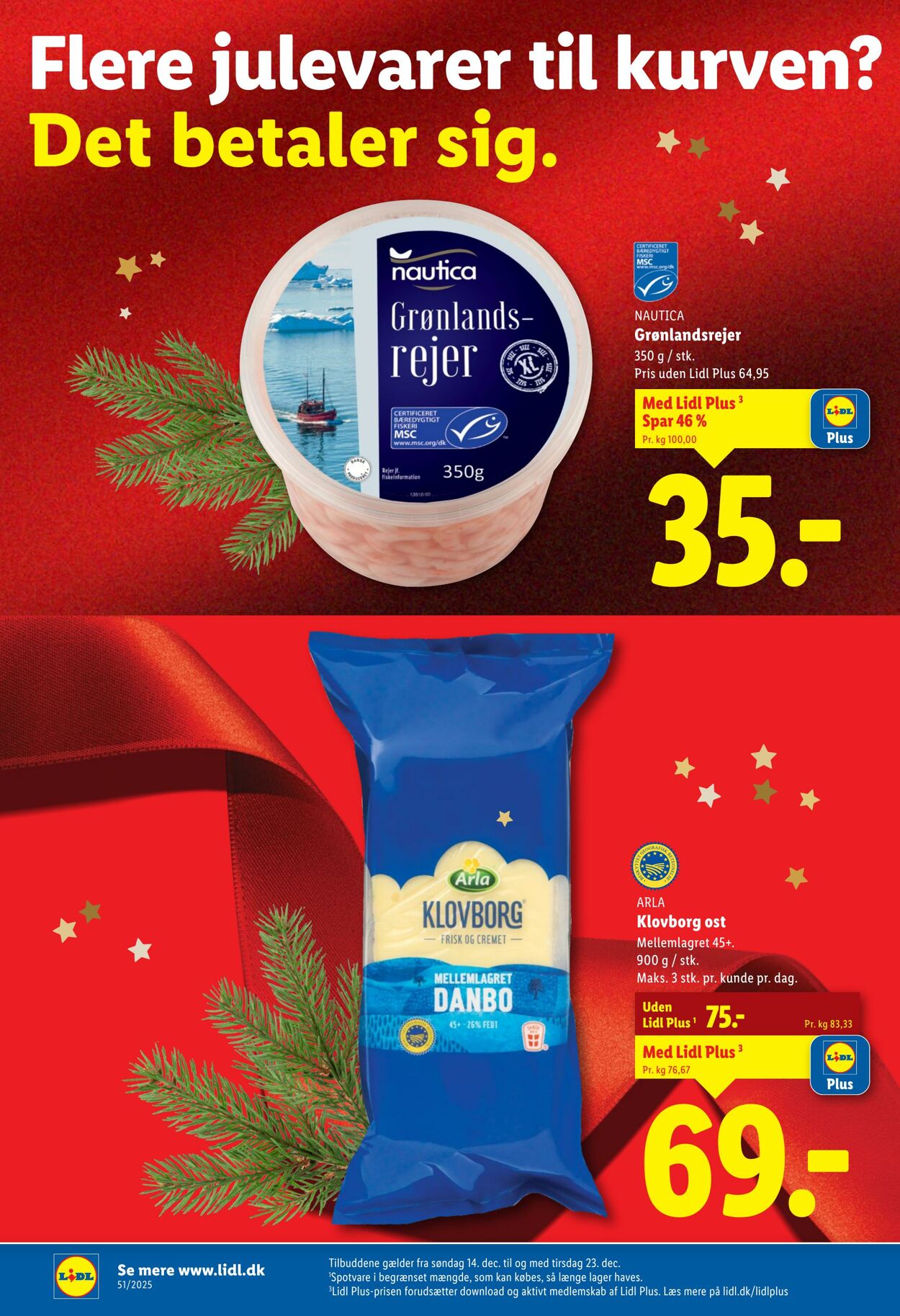 Tilbud Lidl 13.12.2025 - 23.12.2025