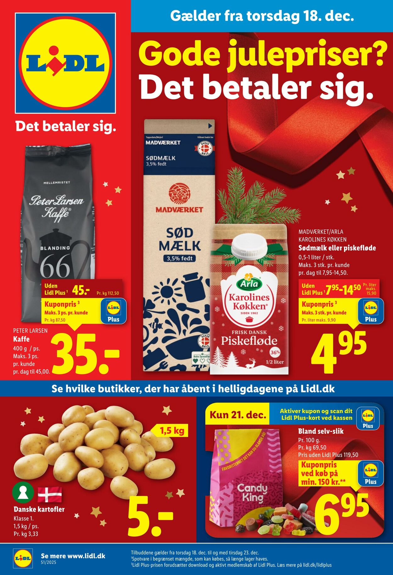 Tilbud Lidl 13.12.2025 - 23.12.2025