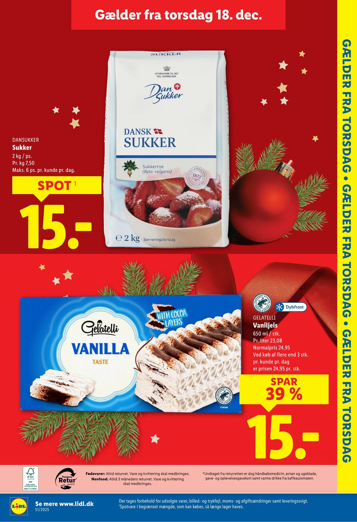 Tilbud Lidl 13.12.2025 - 23.12.2025