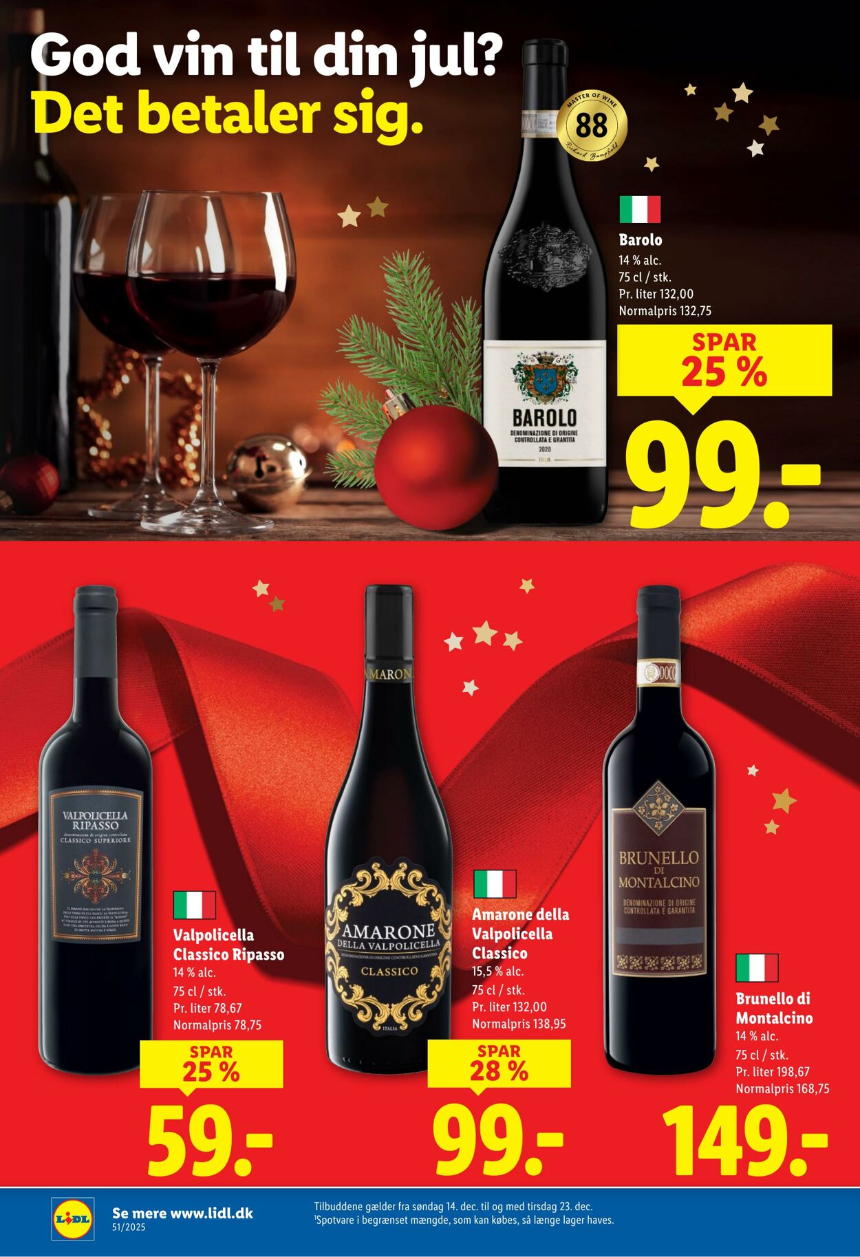 Tilbud Lidl 13.12.2025 - 23.12.2025