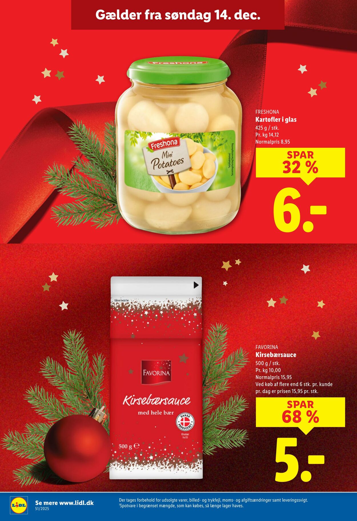 Tilbud Lidl 13.12.2025 - 23.12.2025