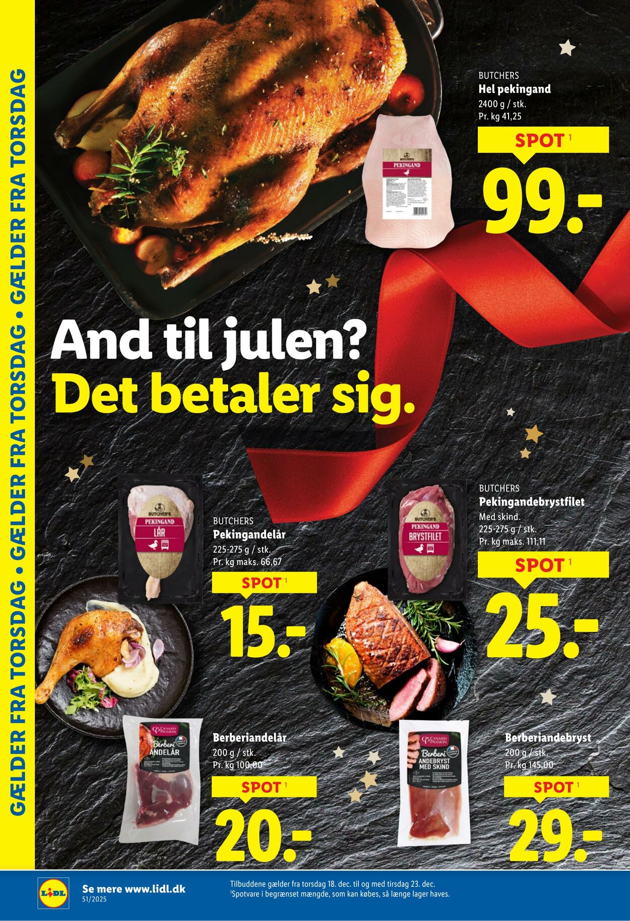 Tilbud Lidl 13.12.2025 - 23.12.2025