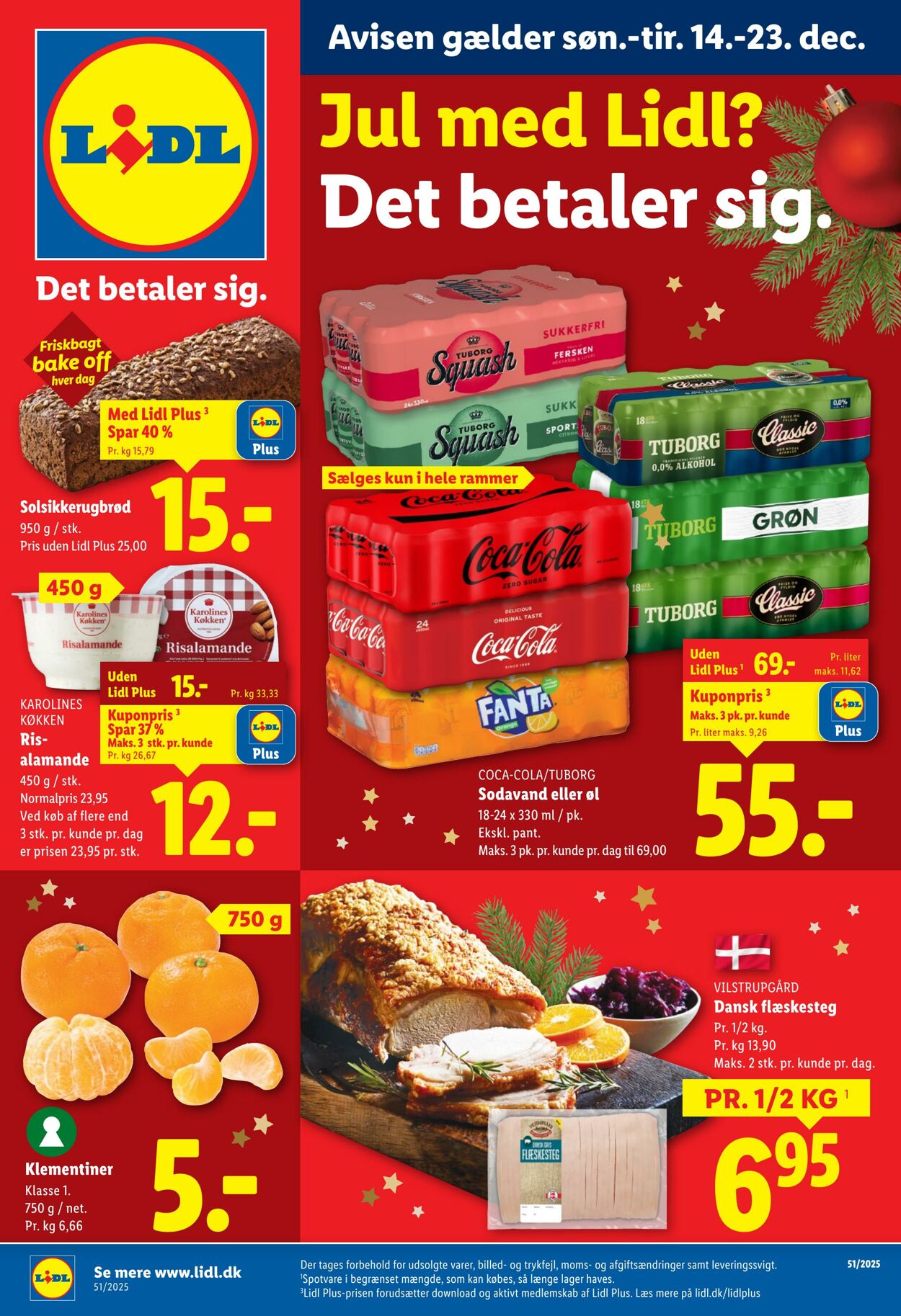Tilbud Lidl 13.12.2025 - 23.12.2025