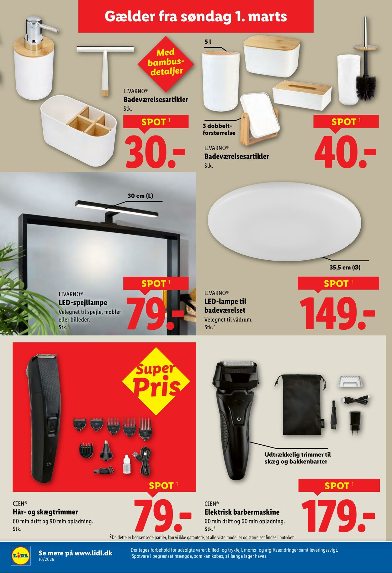 Tilbud Lidl 28.02.2026 - 07.03.2026