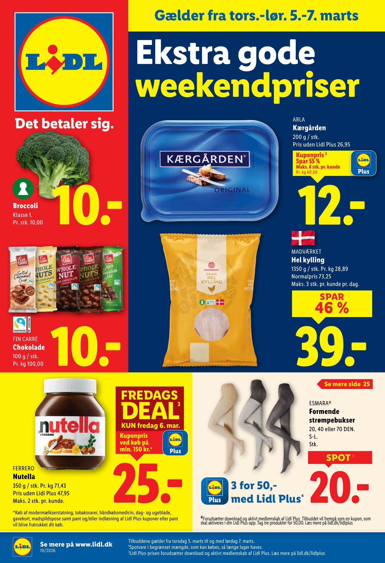 Tilbud Lidl 28.02.2026 - 07.03.2026