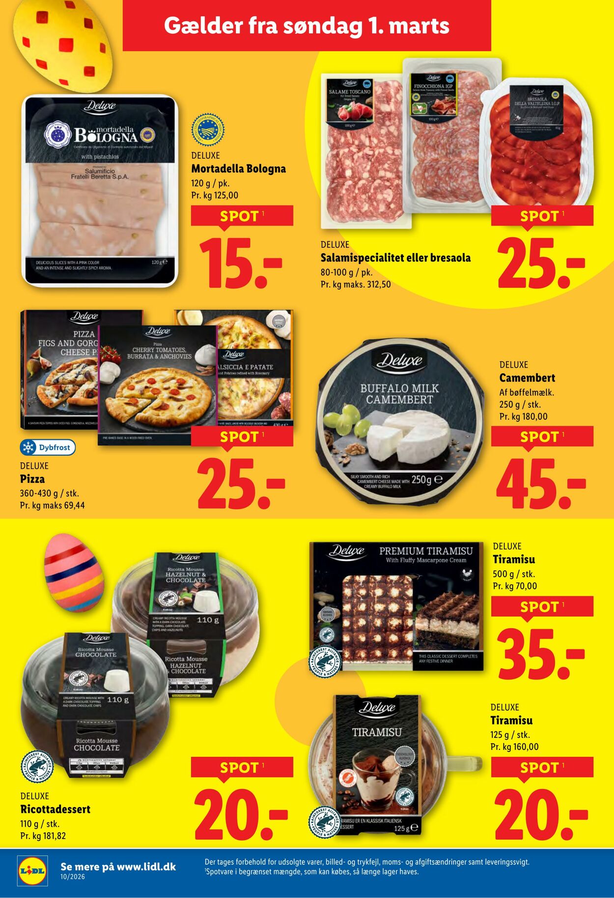 Tilbud Lidl 28.02.2026 - 07.03.2026