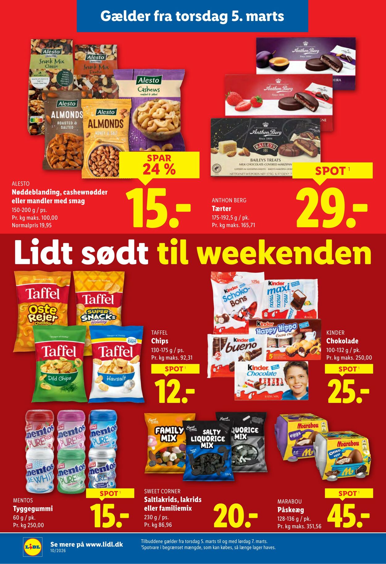 Tilbud Lidl 28.02.2026 - 07.03.2026