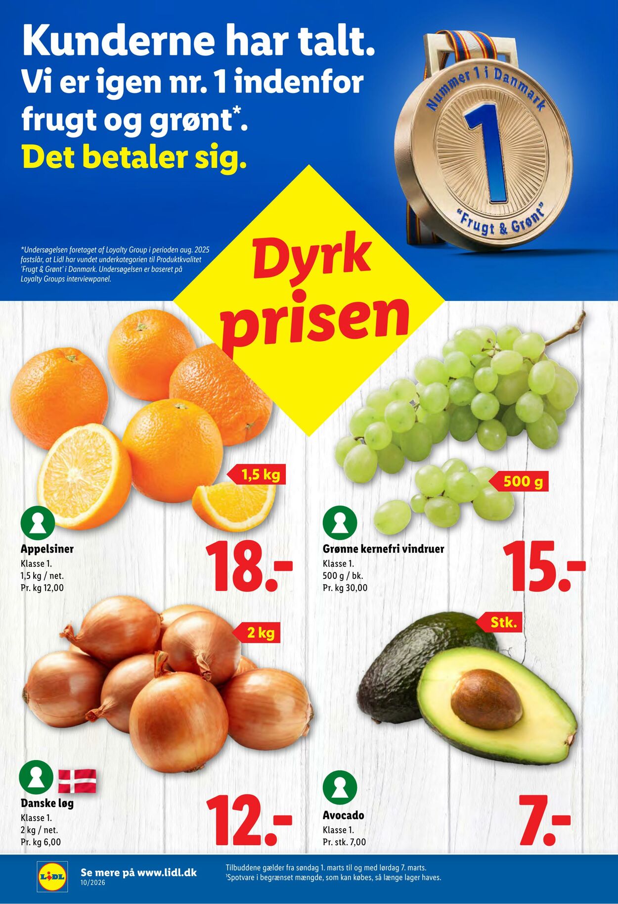 Tilbud Lidl 28.02.2026 - 07.03.2026