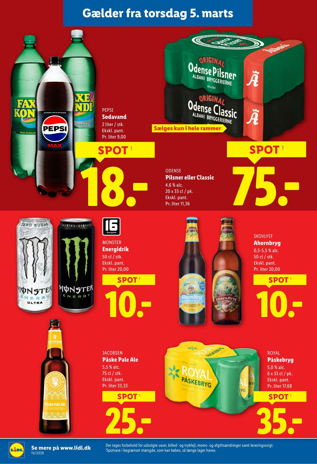 Tilbud Lidl 28.02.2026 - 07.03.2026