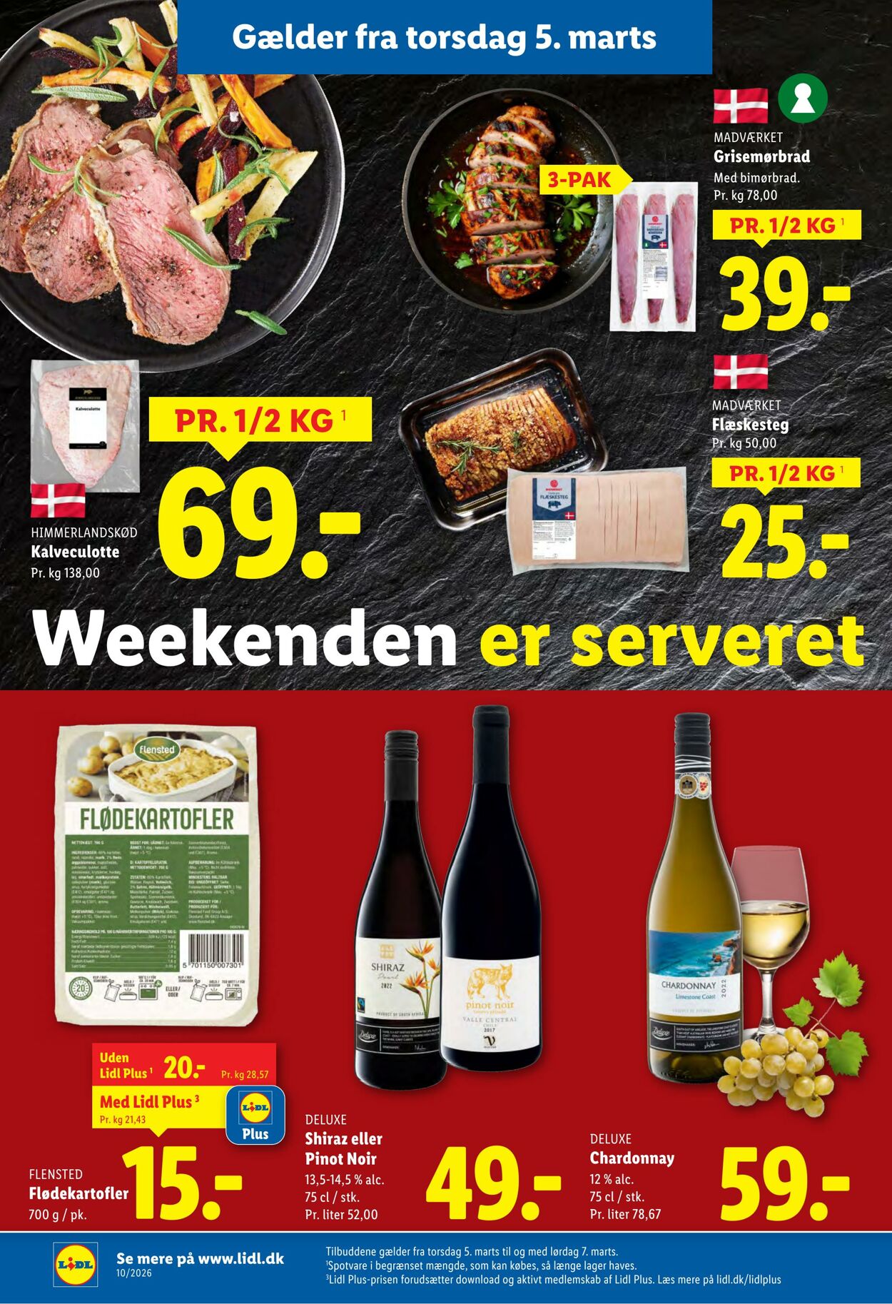 Tilbud Lidl 28.02.2026 - 07.03.2026