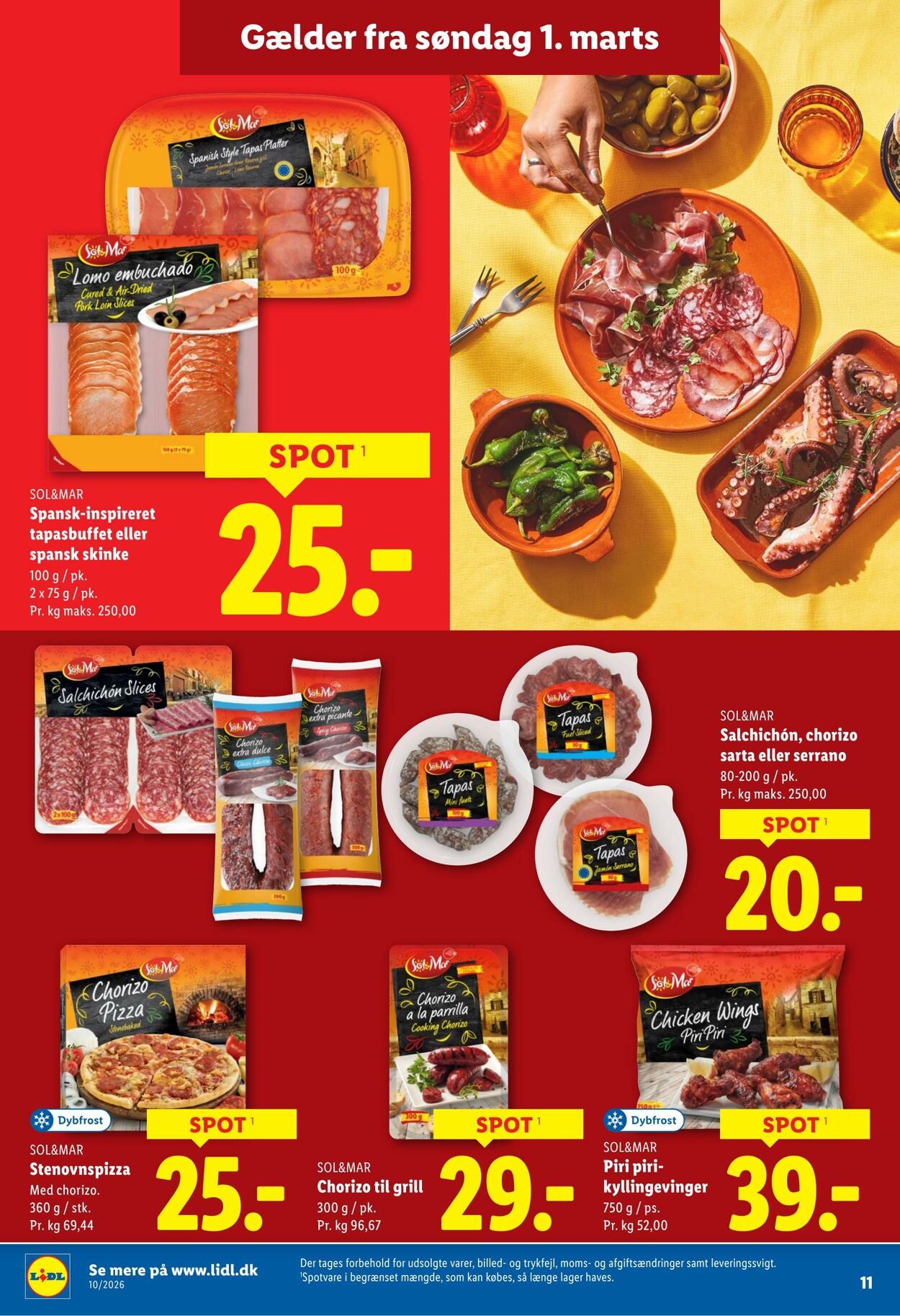 Tilbud Lidl 28.02.2026 - 07.03.2026