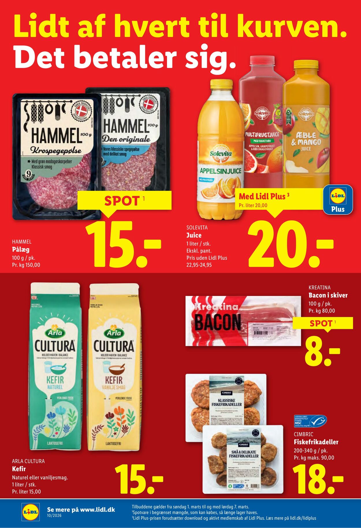 Tilbud Lidl 28.02.2026 - 07.03.2026