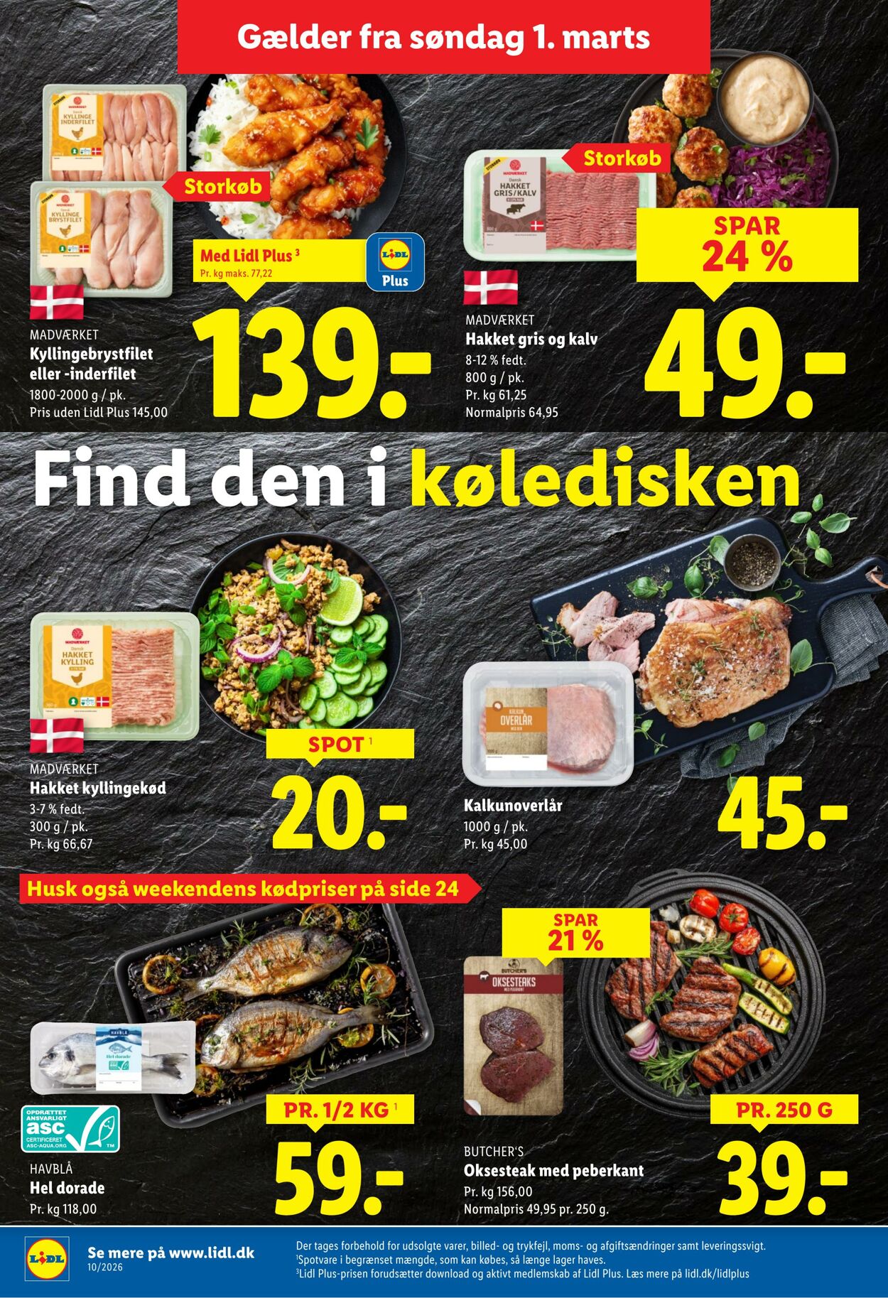 Tilbud Lidl 28.02.2026 - 07.03.2026