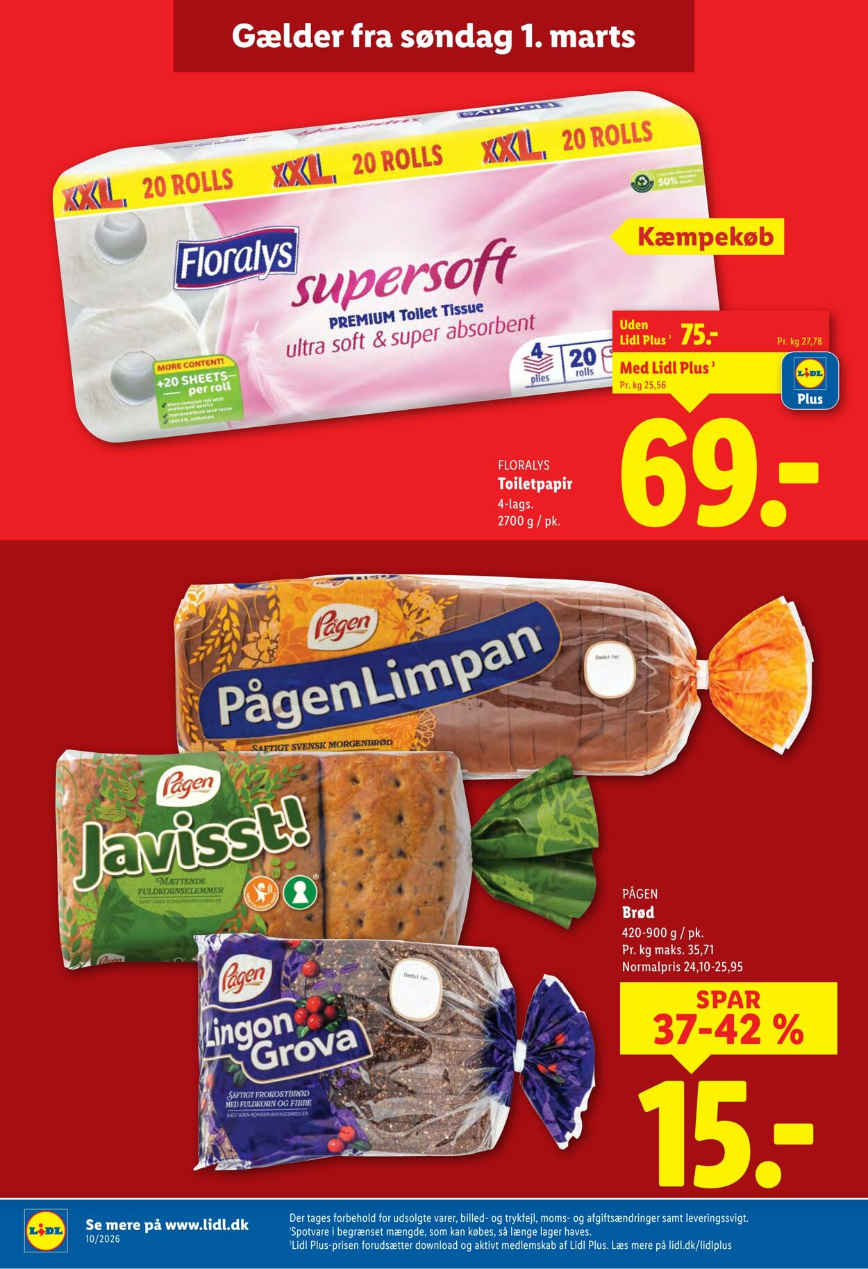Tilbud Lidl 28.02.2026 - 07.03.2026
