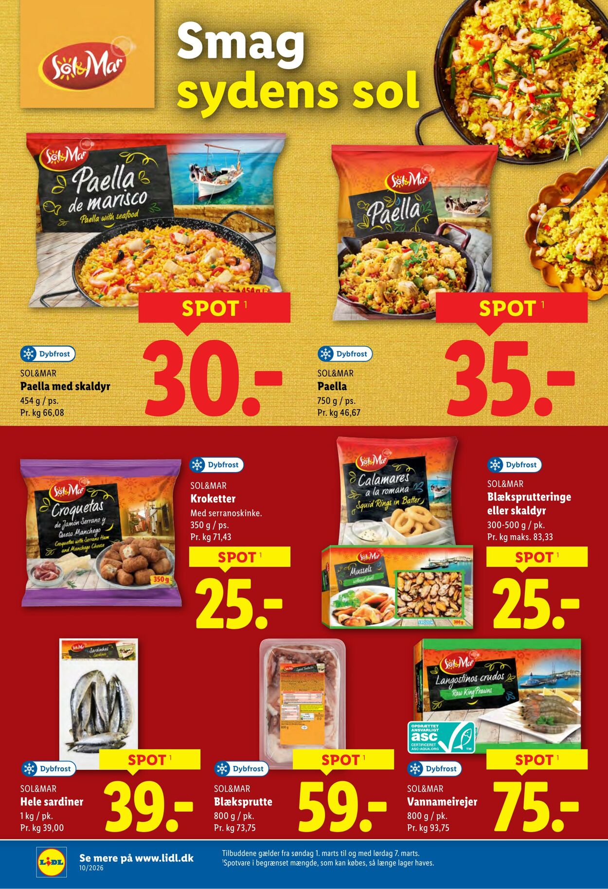 Tilbud Lidl 28.02.2026 - 07.03.2026