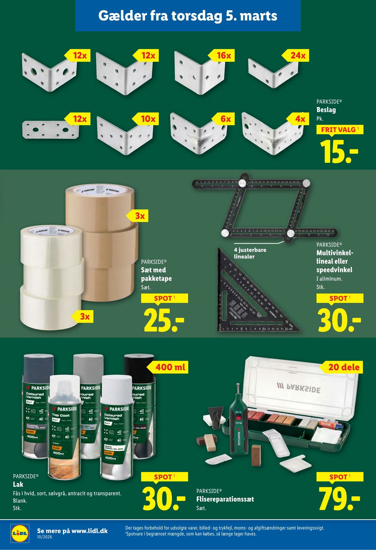 Tilbud Lidl 28.02.2026 - 07.03.2026
