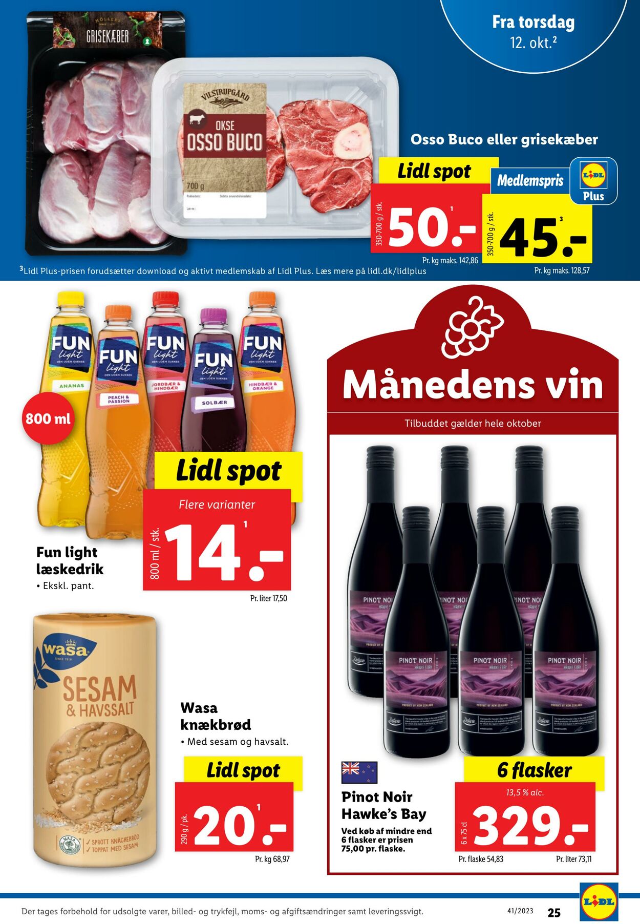 Tilbud Lidl 07.10.2023 - 14.10.2023