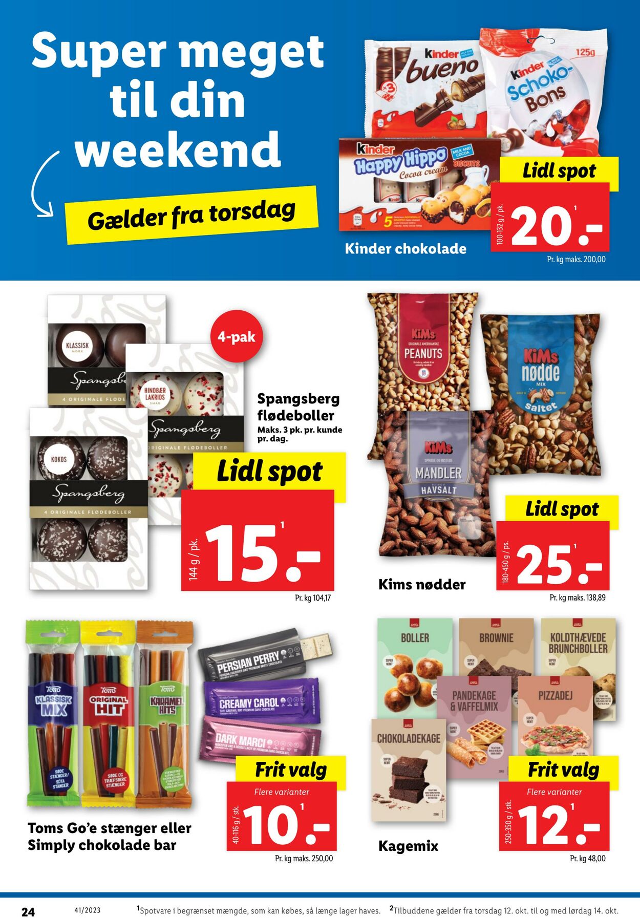 Tilbud Lidl 07.10.2023 - 14.10.2023