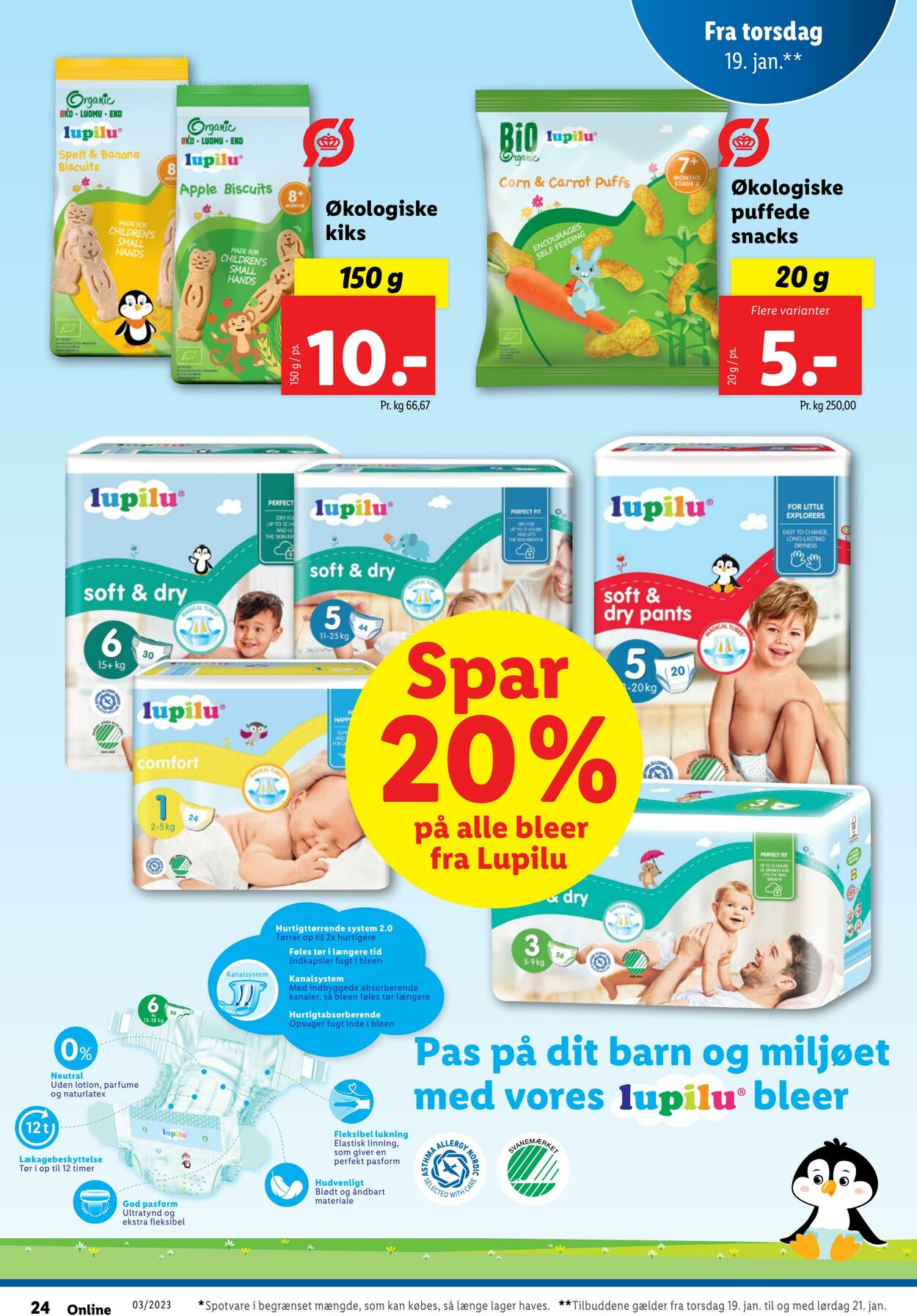 Tilbud Lidl 14.01.2023 - 21.01.2023