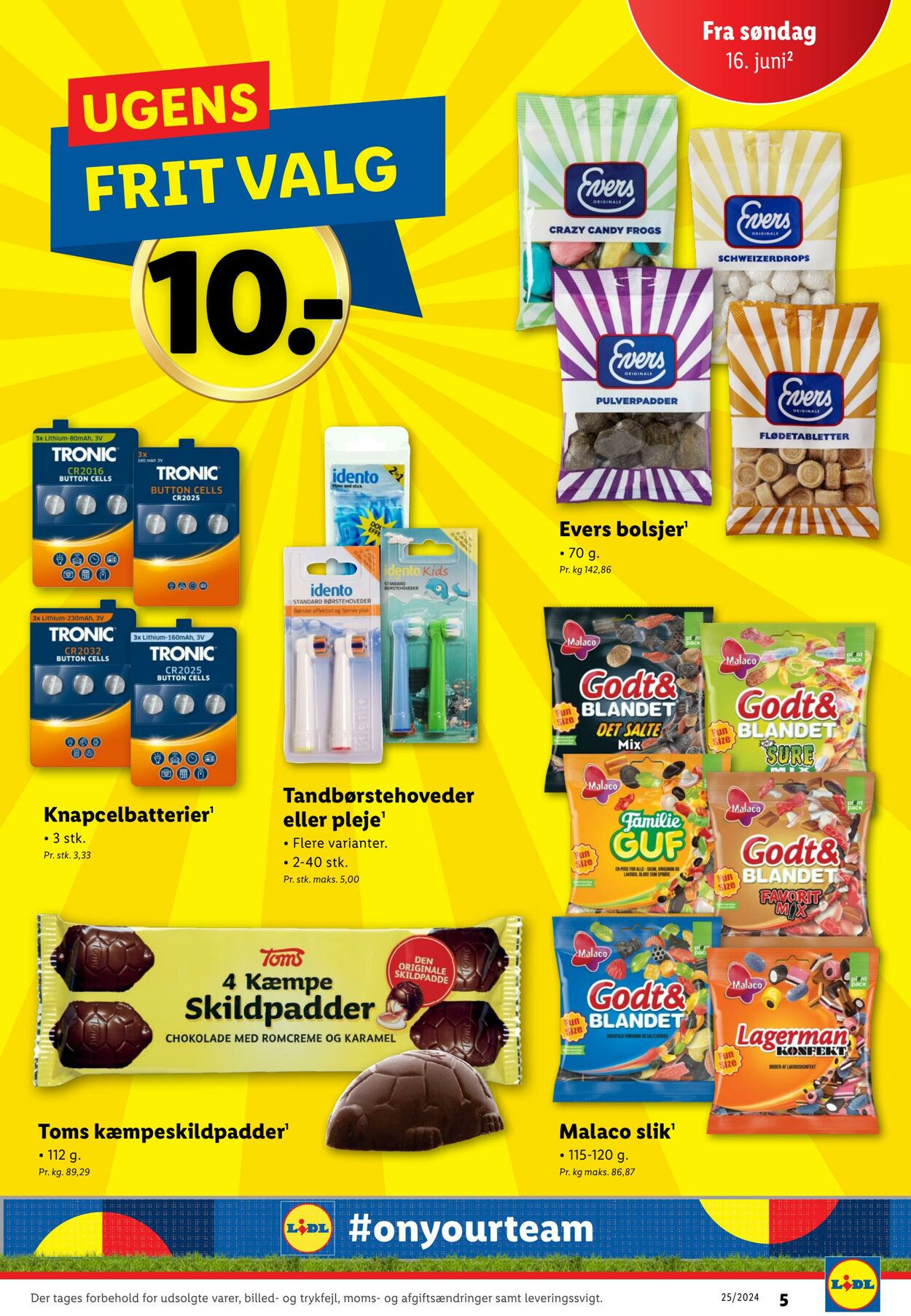 Tilbud Lidl 15.06.2024 - 16.06.2024