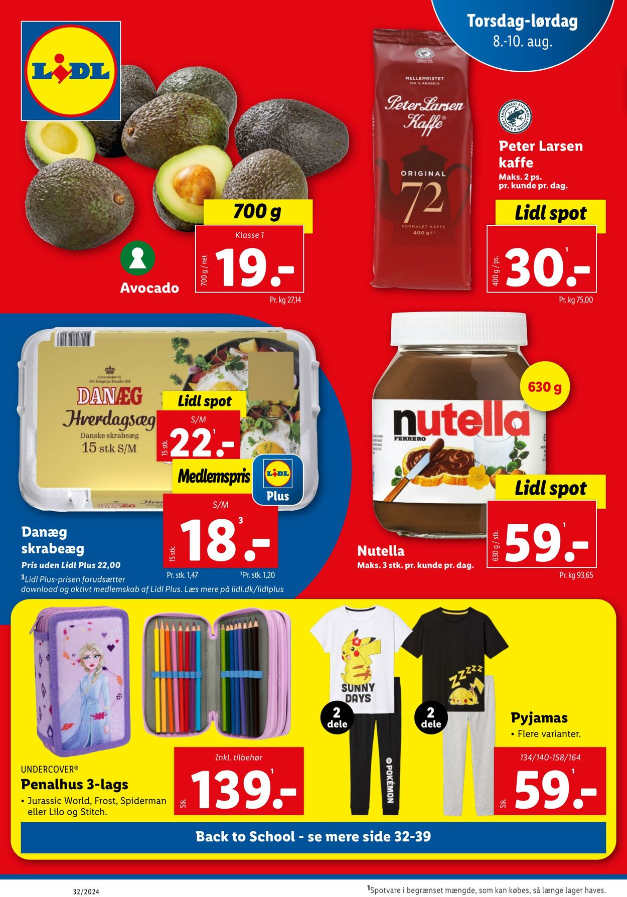 Tilbud Lidl 03.08.2024 - 10.08.2024