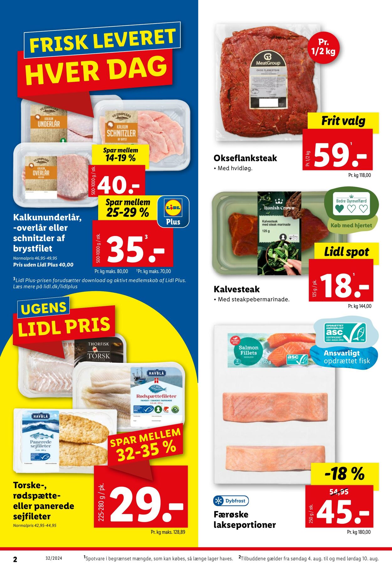 Tilbud Lidl 03.08.2024 - 10.08.2024