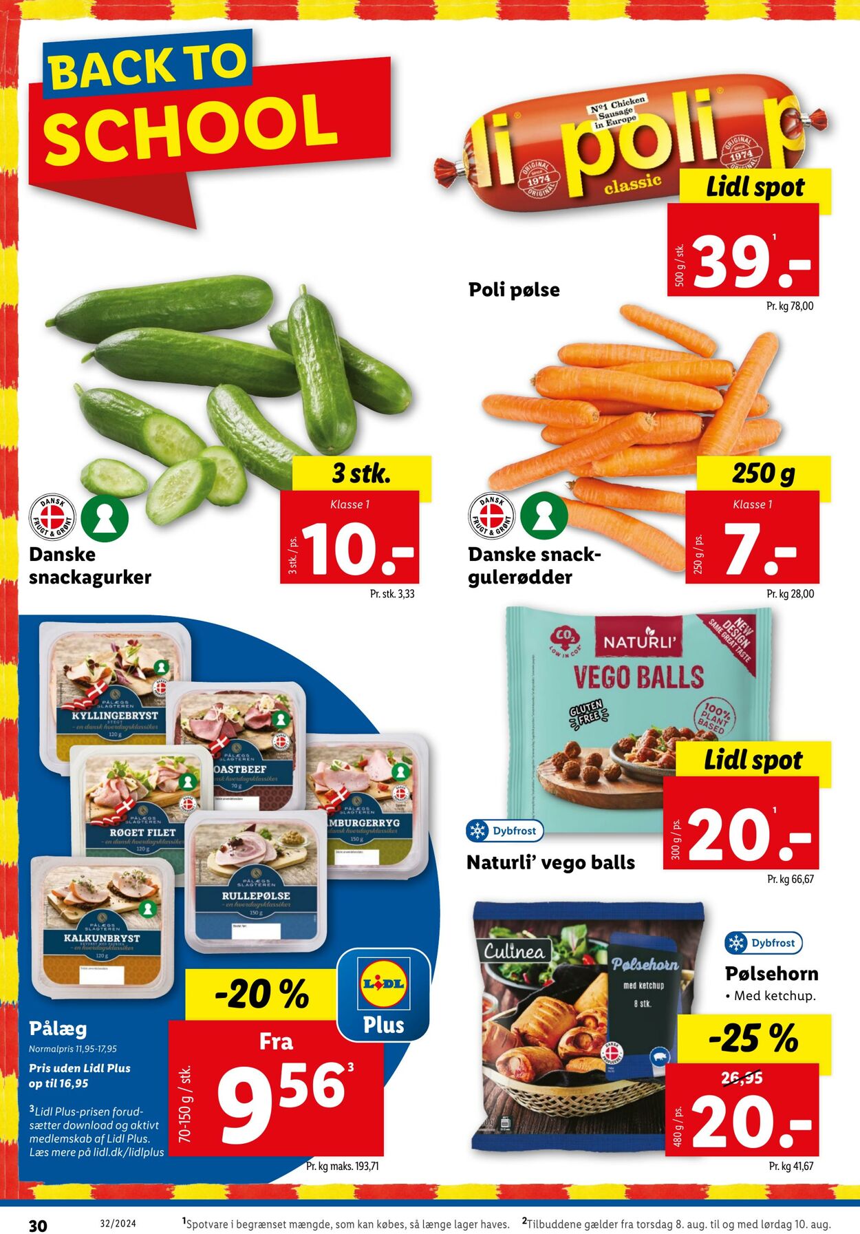 Tilbud Lidl 03.08.2024 - 10.08.2024