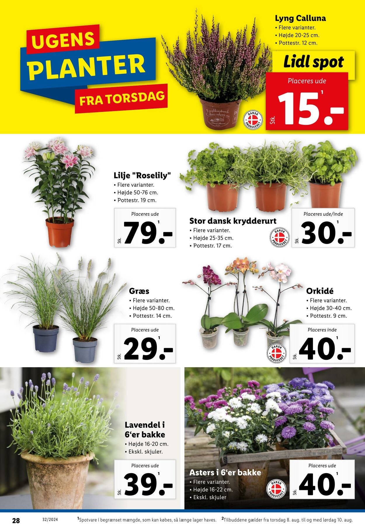 Tilbud Lidl 03.08.2024 - 10.08.2024