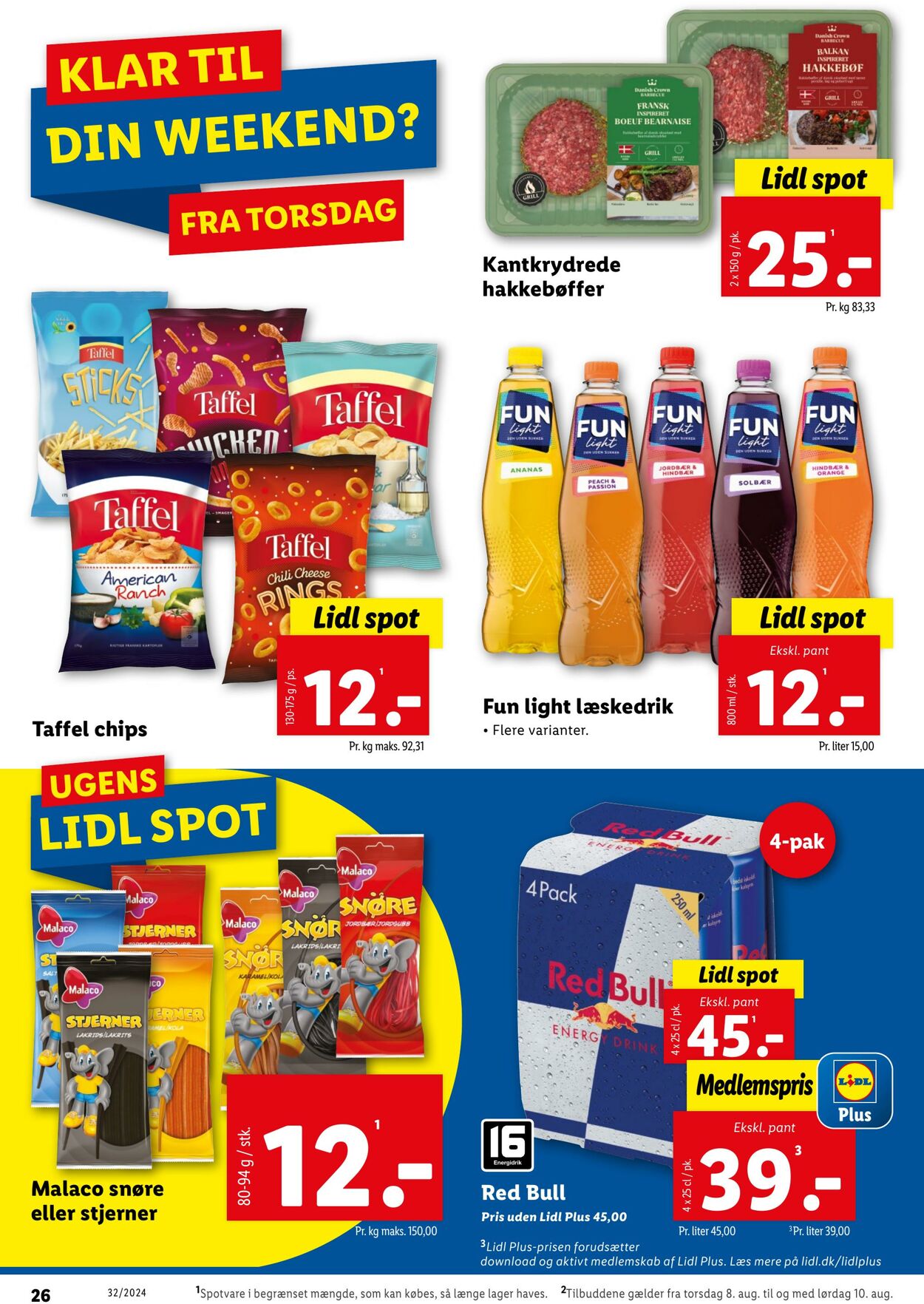 Tilbud Lidl 03.08.2024 - 10.08.2024