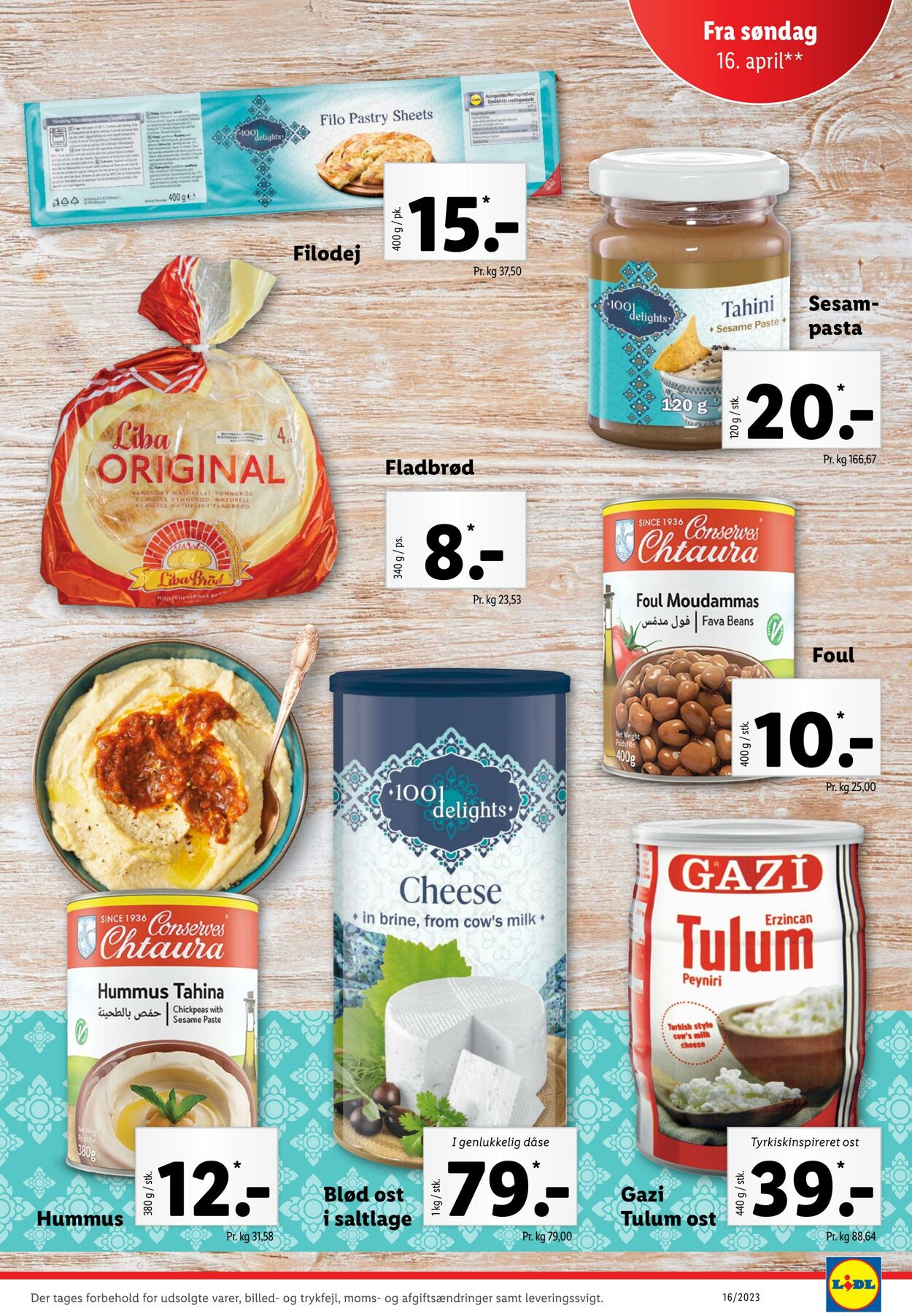 Tilbud Lidl 15.04.2023 - 22.04.2023