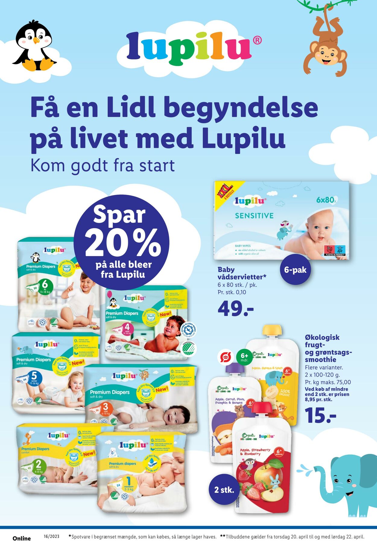 Tilbud Lidl 15.04.2023 - 22.04.2023