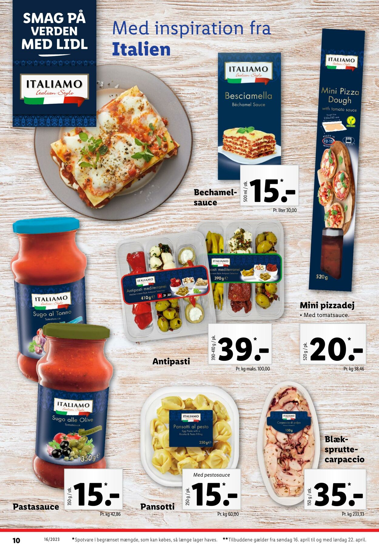 Tilbud Lidl 15.04.2023 - 22.04.2023