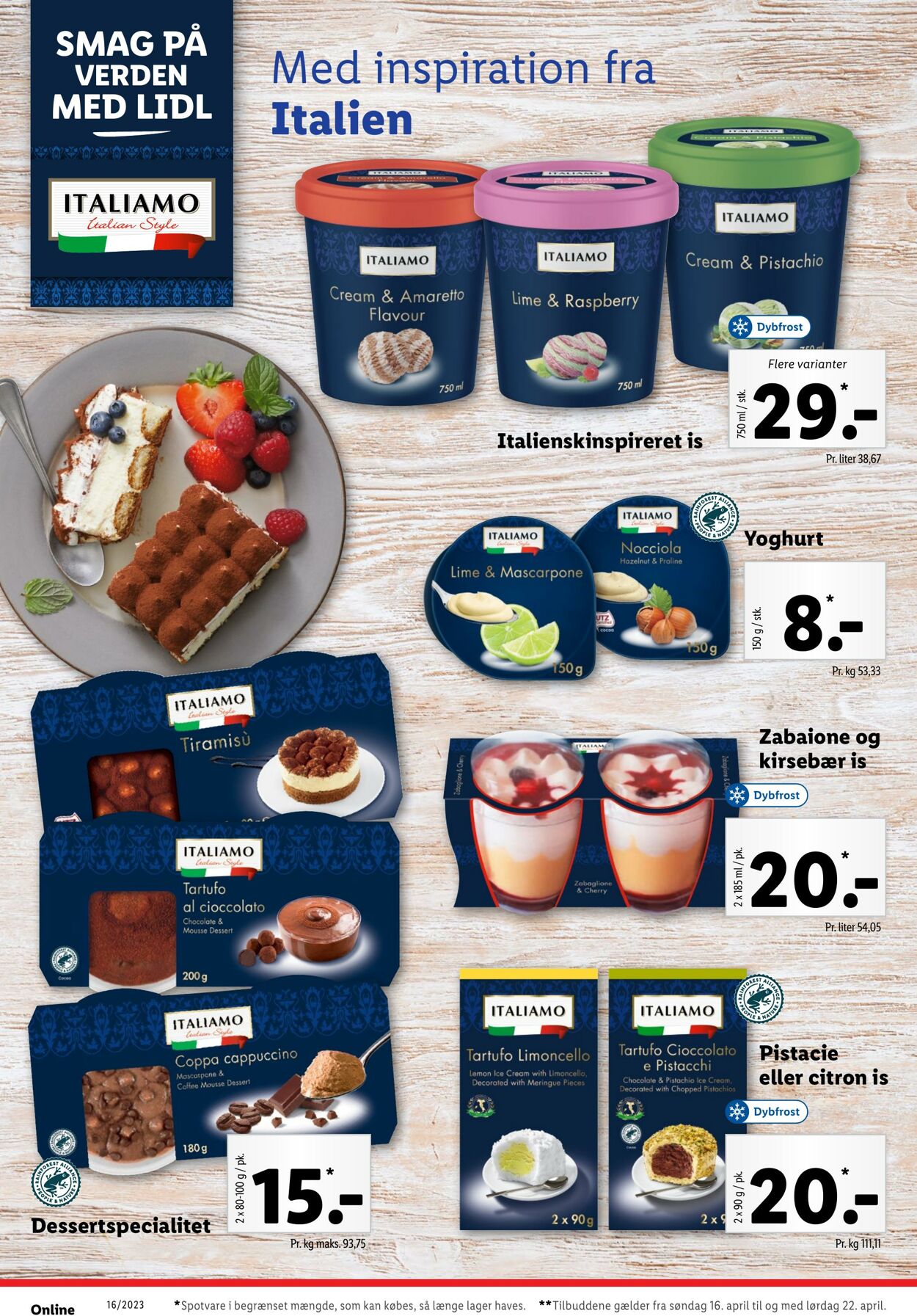 Tilbud Lidl 15.04.2023 - 22.04.2023