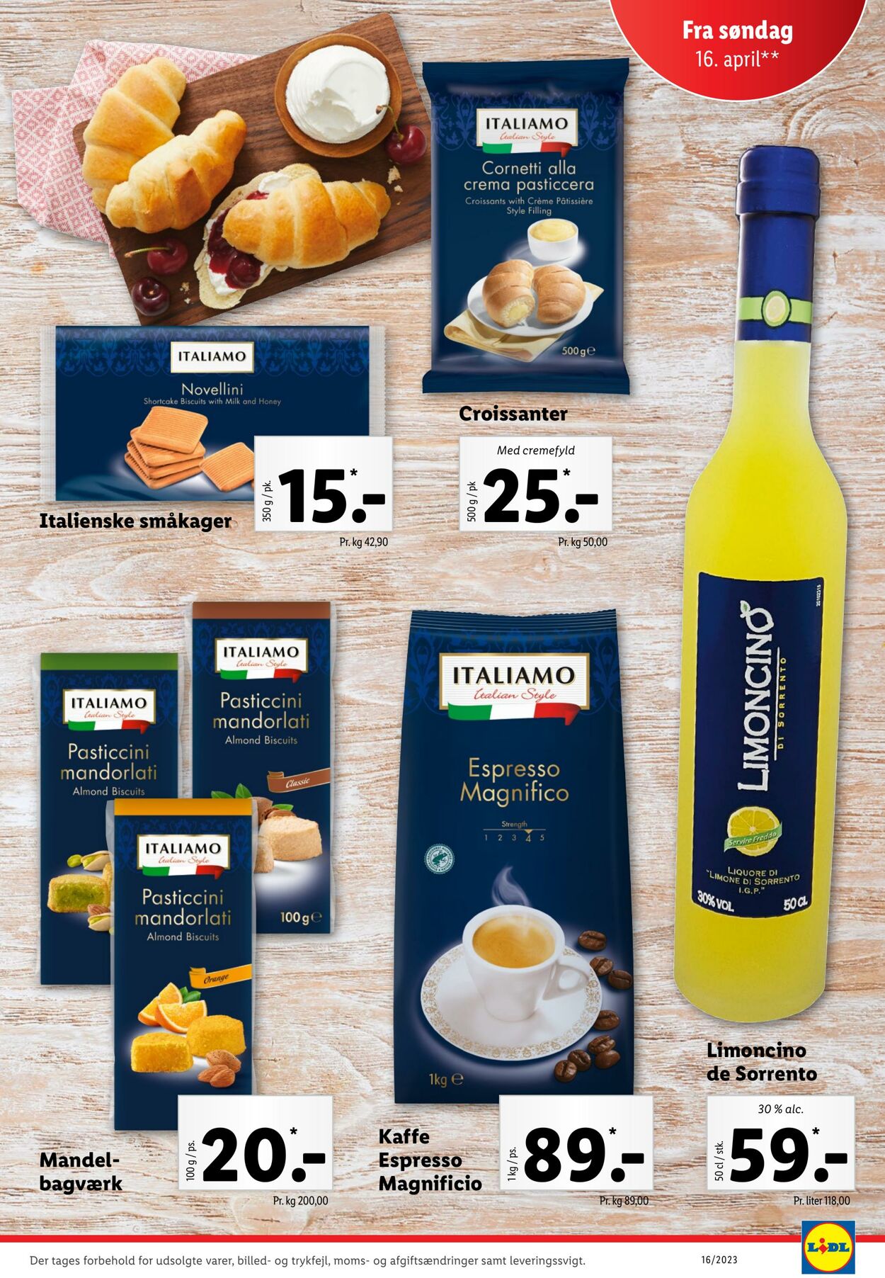 Tilbud Lidl 15.04.2023 - 22.04.2023