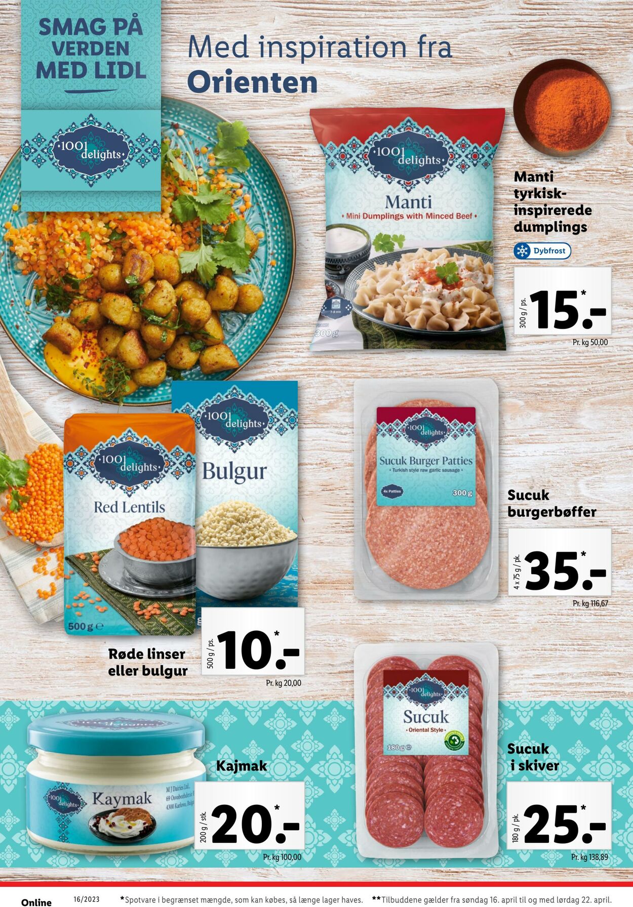 Tilbud Lidl 15.04.2023 - 22.04.2023