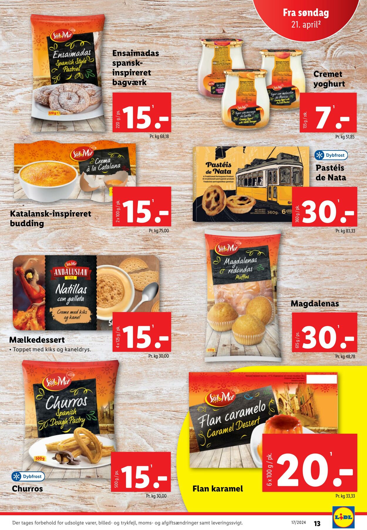 Tilbud Lidl 20.04.2024 - 27.04.2024