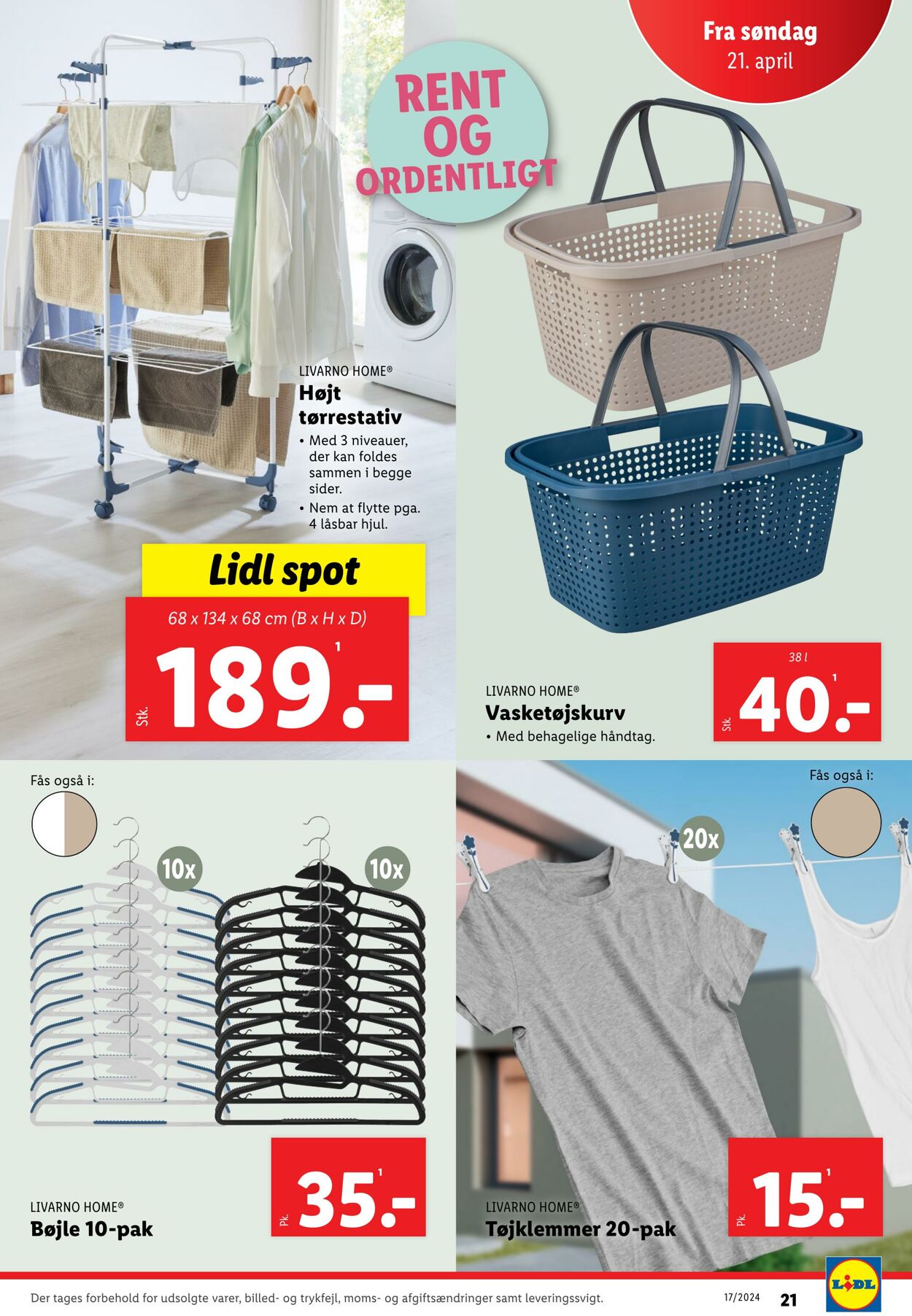 Tilbud Lidl 20.04.2024 - 27.04.2024