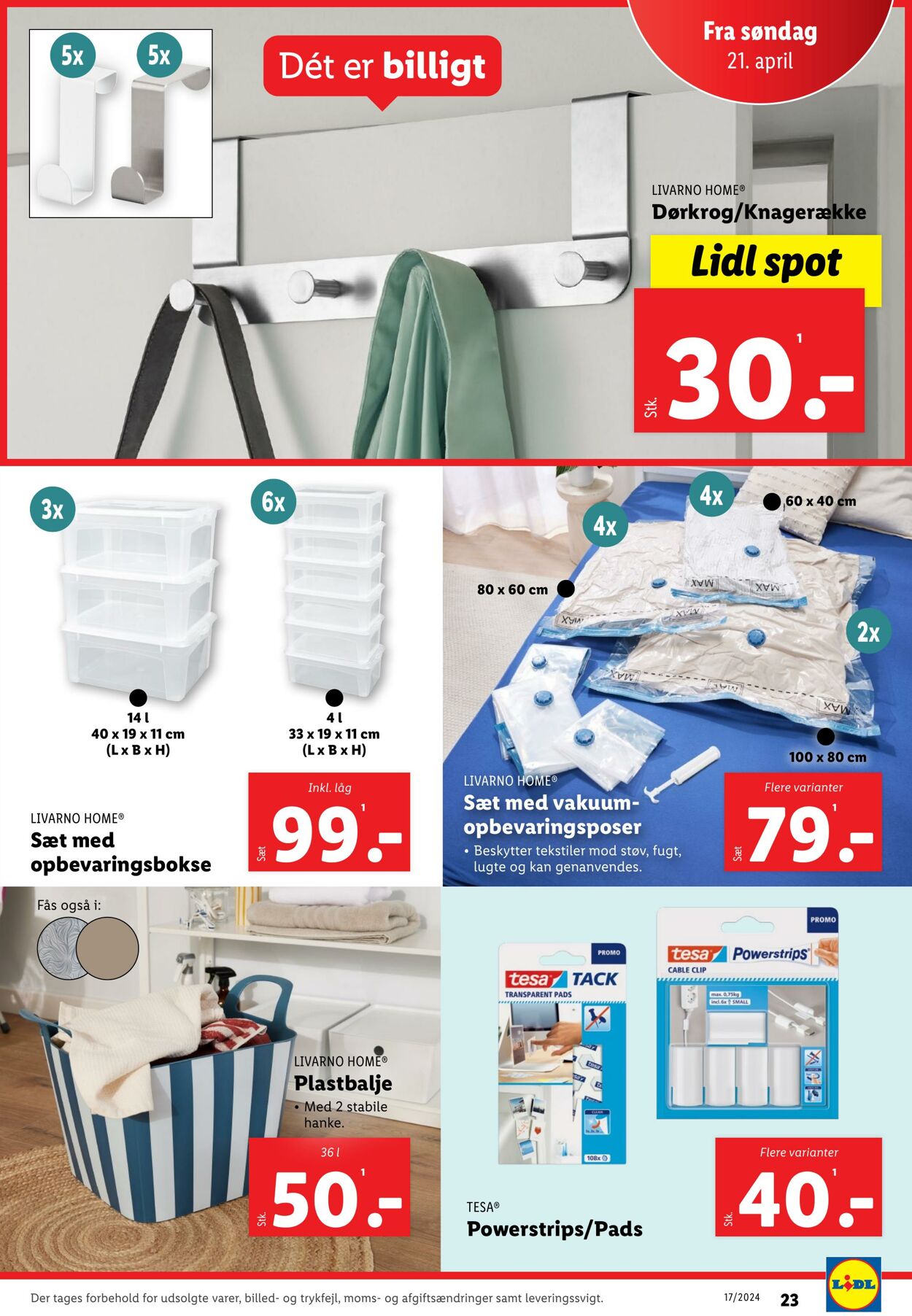 Tilbud Lidl 20.04.2024 - 27.04.2024