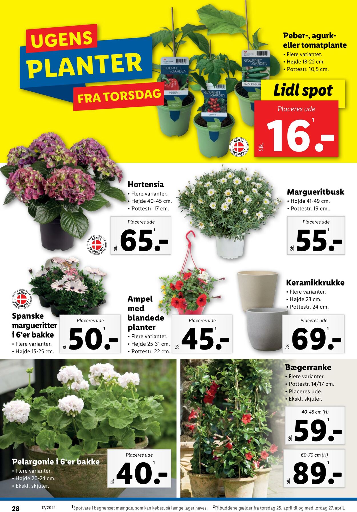 Tilbud Lidl 20.04.2024 - 27.04.2024