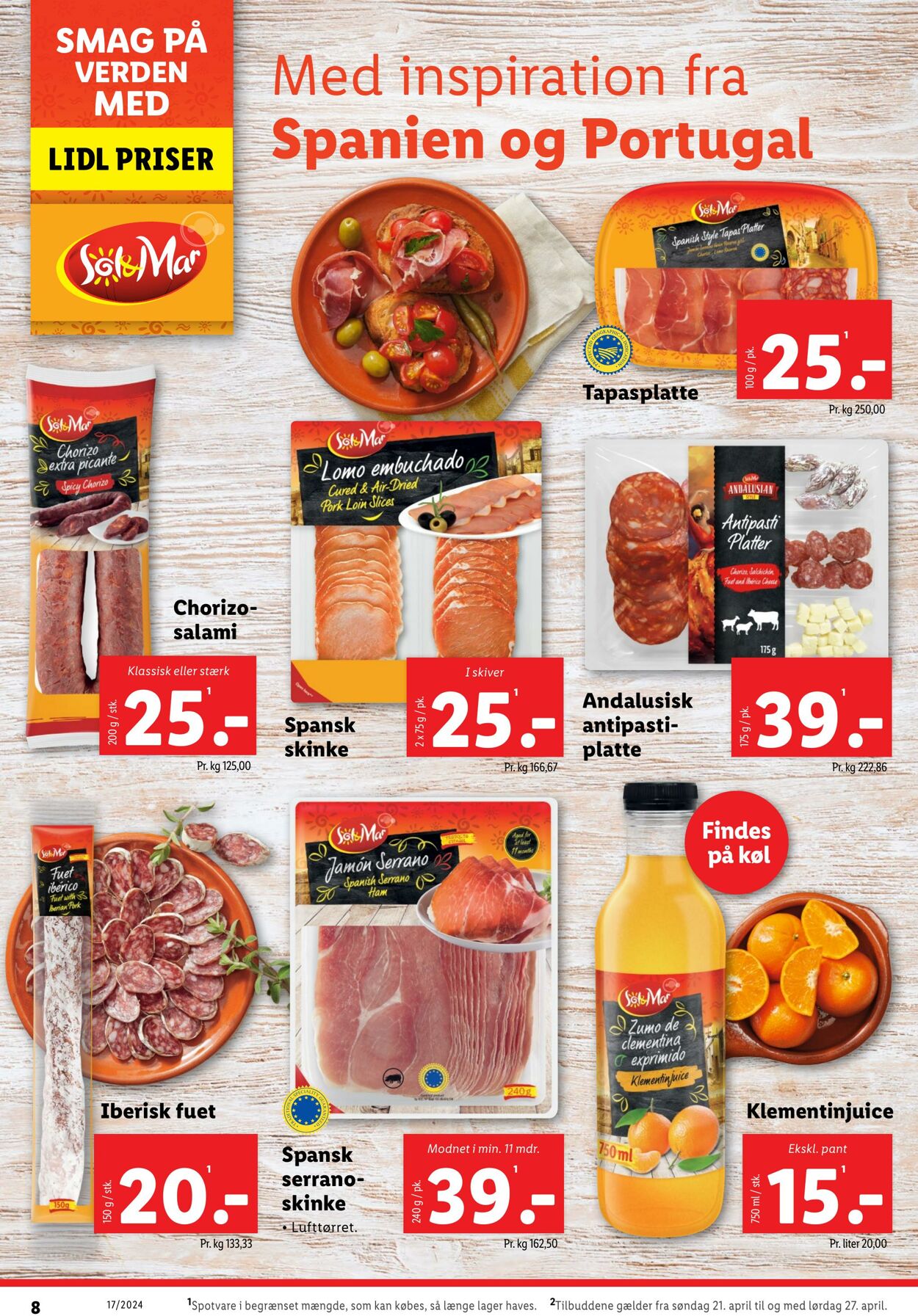 Tilbud Lidl 20.04.2024 - 27.04.2024