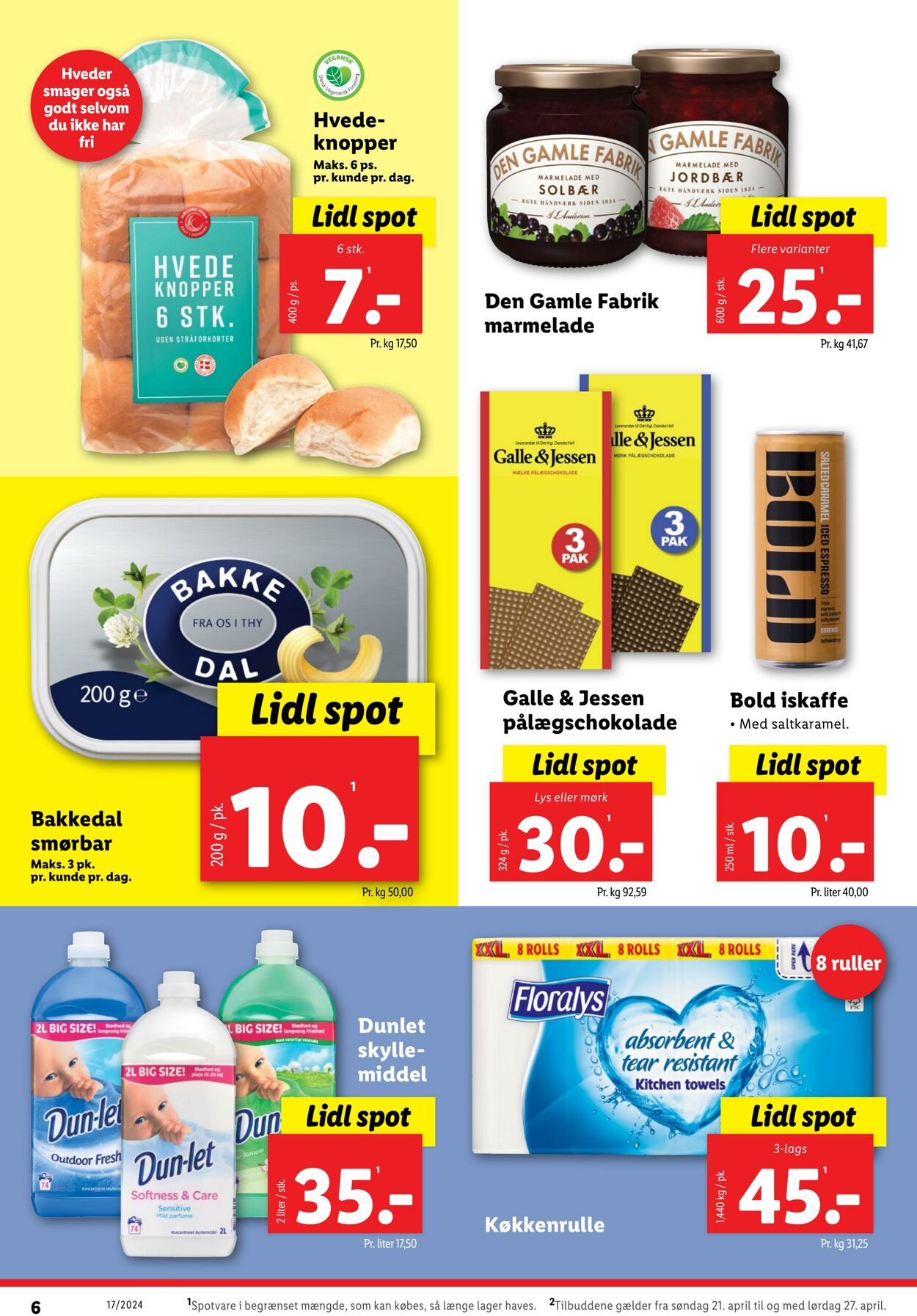 Tilbud Lidl 20.04.2024 - 27.04.2024